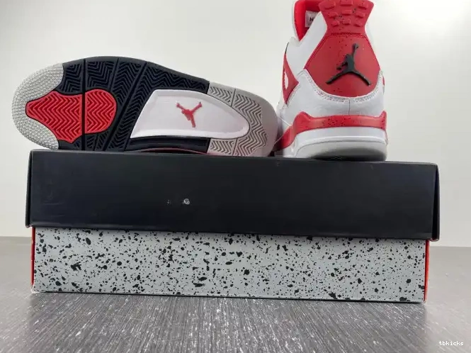 Cheap TB Red DH6927-161 Cement Jordan 4 Air 0208