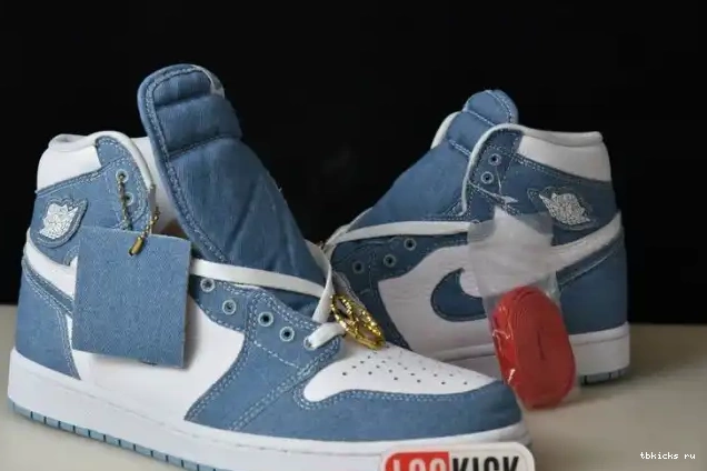 Reps TB High DM9036-104 Jordan Air WMNS Denim 1 OG 0214