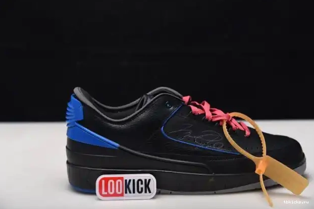 Cheap TB 2 Retro Off-White DJ4375-004 Black Jordan SP Low Blue 0225