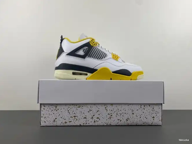 Rep TB AQ9129-101 Jordan 4 WNNS Air Sulfur Vivid 0222