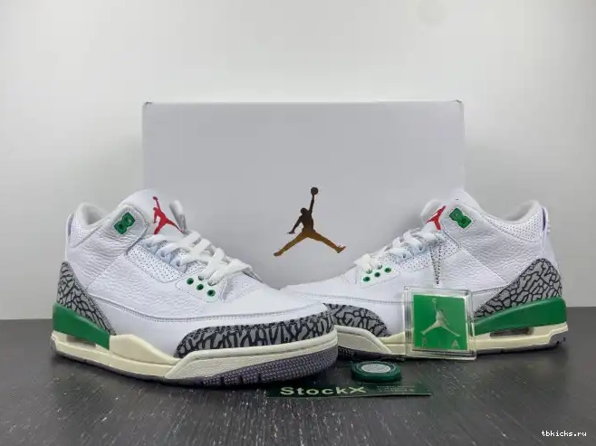 Cheap TB Retro 3 Green CK9246-136 (W) Jordan Lucky 0227