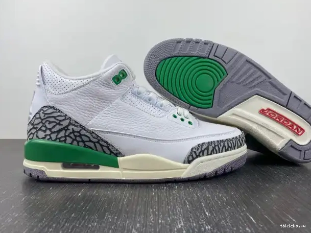 Cheap TB Retro 3 Green CK9246-136 (W) Jordan Lucky 0227