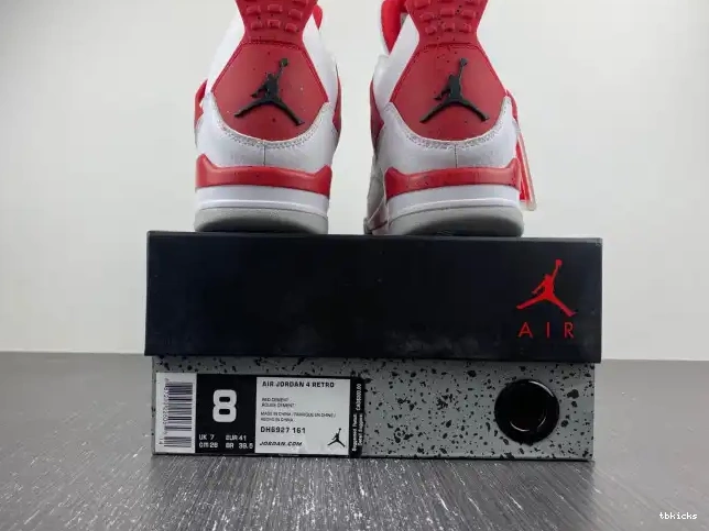 Cheap TB Red DH6927-161 Cement Jordan 4 Air 0208