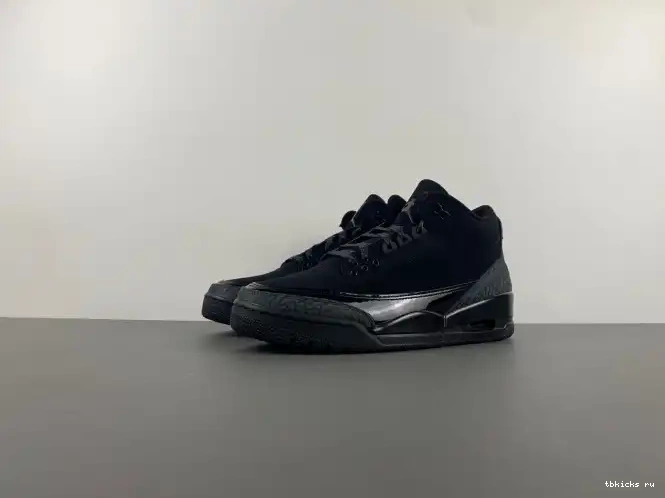 Reps TB Jordan Black 3 Cat Air CT8532-001 0226