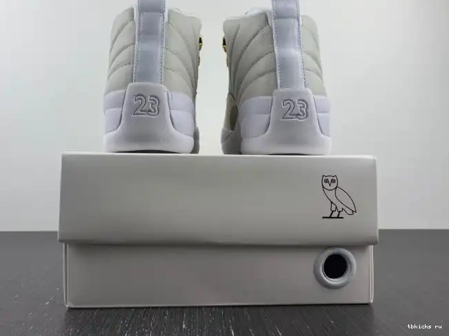 Rep TB White Retro 873864-102 Jordan 12 OVO 0215