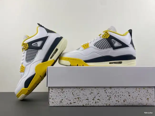 Rep TB AQ9129-101 Jordan 4 WNNS Air Sulfur Vivid 0222