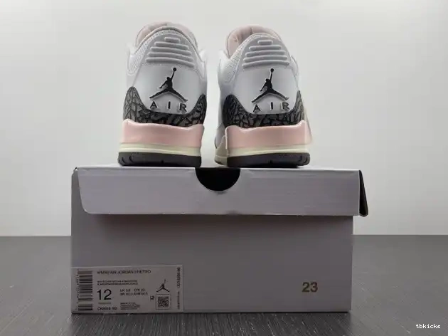 Reps TB Mocha 3 Air Dark Retro Neapolitan CK9246-102 Jordan (W) 0319