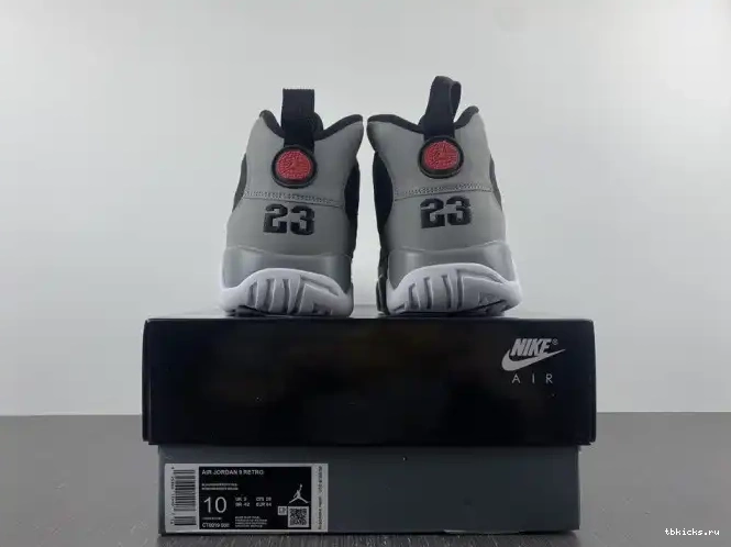 Rep TB CT8019-060 Jordan Grey Retro 9 Particle 0302