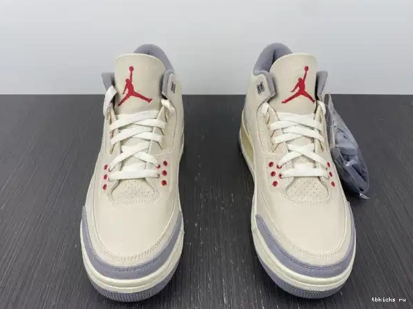 Rep TB DH7139-100 Jordan Retro 3 Air Muslin 0302