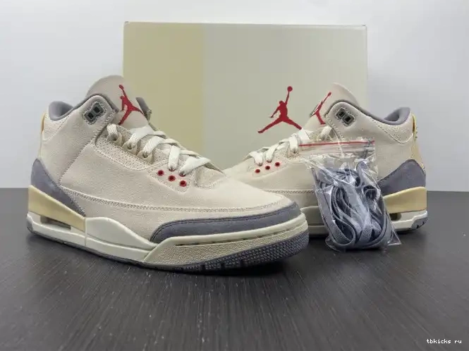 Rep TB DH7139-100 Jordan Retro 3 Air Muslin 0302